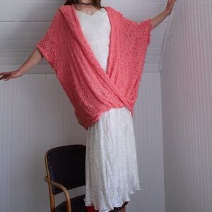 WILD ✨80s Laise‎ Adzer woven sweater/textile arts piece